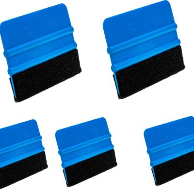 Rakla 3M Niebieska z Filcem do Aplikacji Folii op. 5 sztuk.